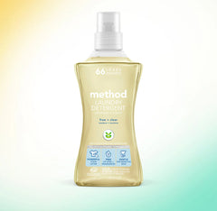 laundry detergent - free + clear, 53.5 fl oz