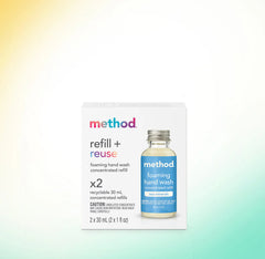 foaming hand wash: 2-pack concentrated refill - sea minerals, 2 fl oz