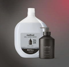 gel hand wash - vetiver + amber, 12 fl oz