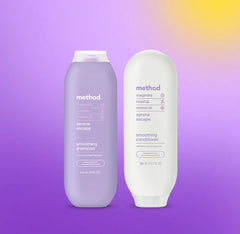 smoothing shampoo + conditioner bundle, 27.5 oz