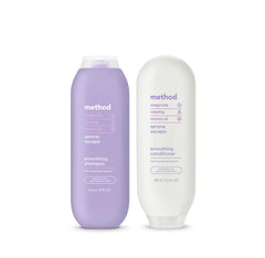 smoothing shampoo + conditioner bundle, 27.5 oz
