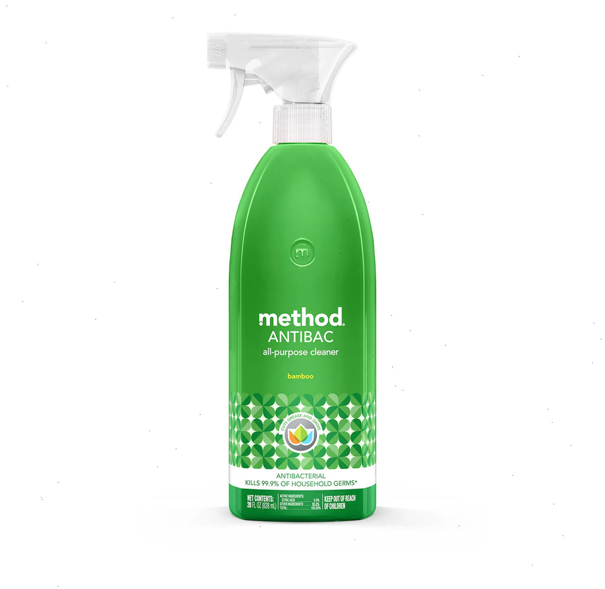 antibacterial all-purpose cleaner - bamboo, 28 fl oz