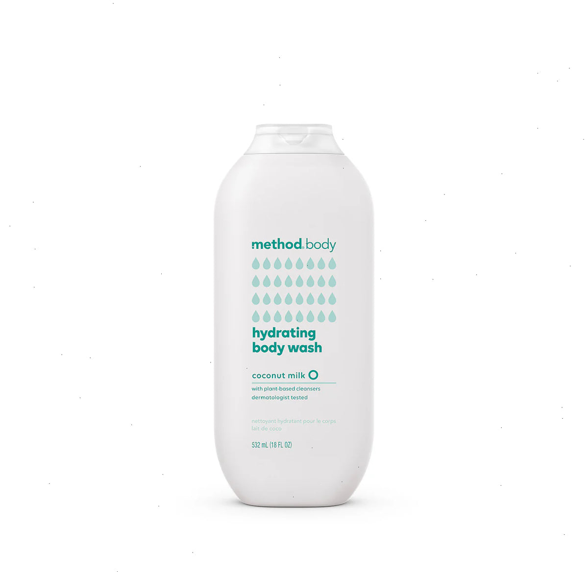 hydrating body wash - coconut milk, 18 fl oz