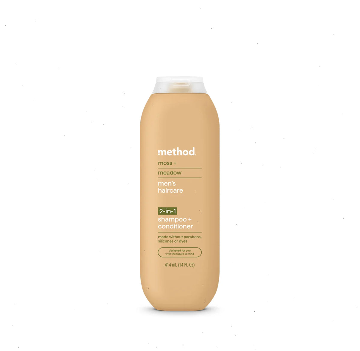 2-in-1 shampoo + conditioner - moss + meadow, 14 fl oz
