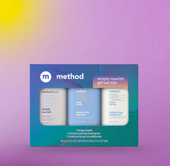 travel-sized gift set trio - simply nourish, 10.2 oz