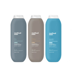 method men 2-in-1 shampoo + conditioner variety trio, 42 oz