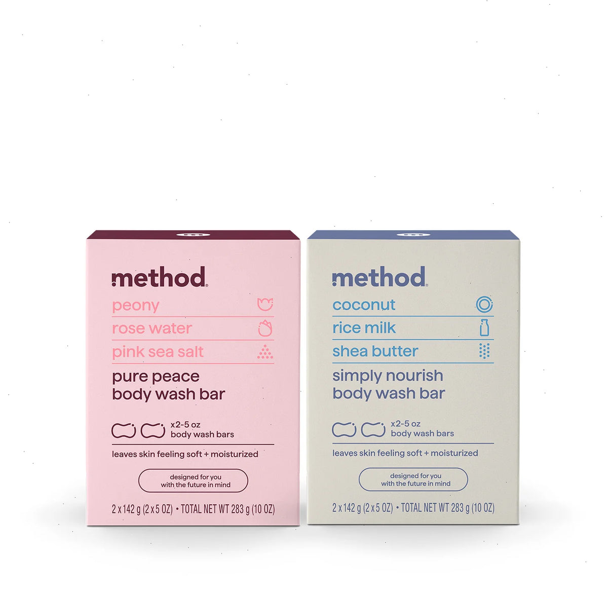 method bar soap variety duo - 4 bars
