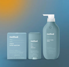 method men body bundle - sea + surf, 26.65 oz